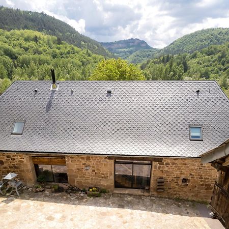 Chambre D'Hotes Le Cascadou Banassac Exteriör bild