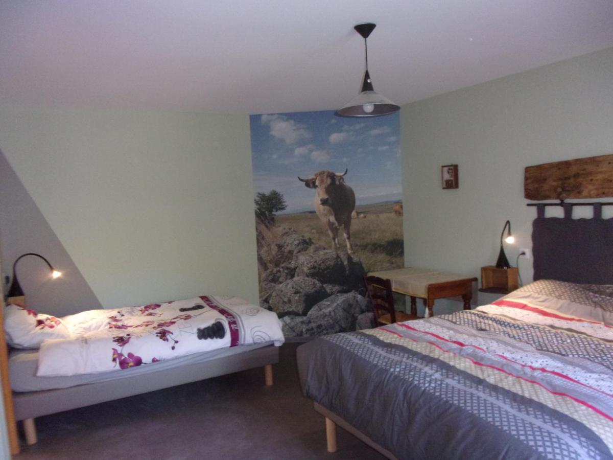 Chambre D'Hotes Le Cascadou Banassac Exteriör bild