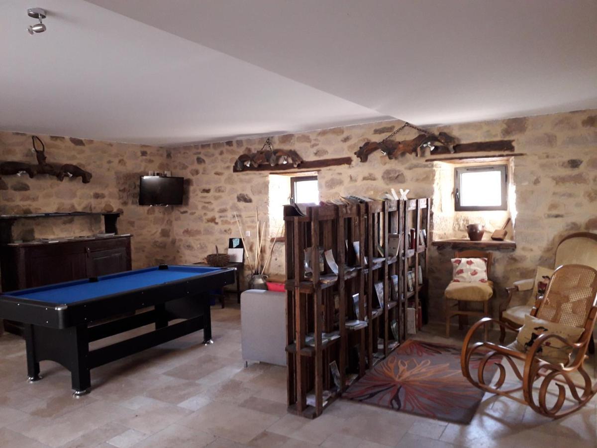 Chambre D'Hotes Le Cascadou Banassac Exteriör bild