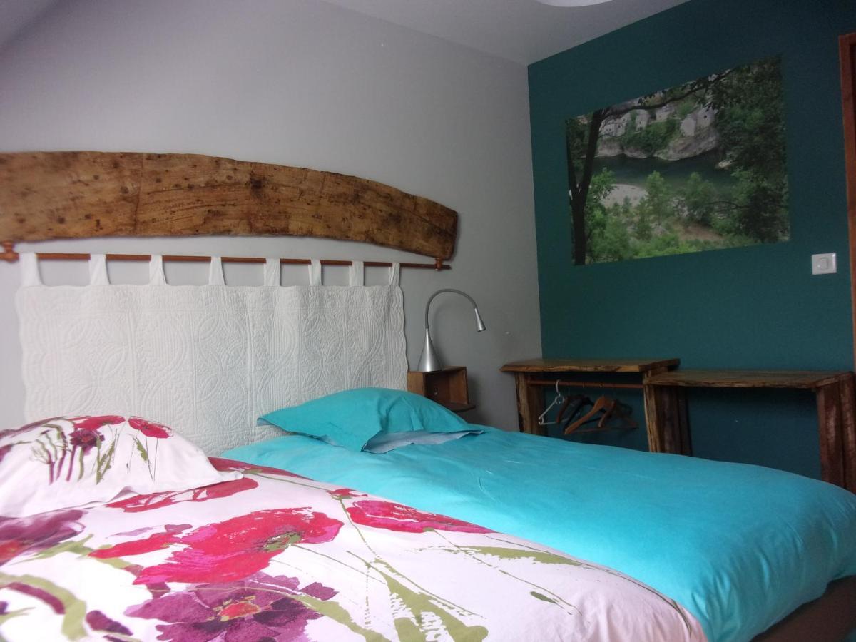 Chambre D'Hotes Le Cascadou Banassac Exteriör bild